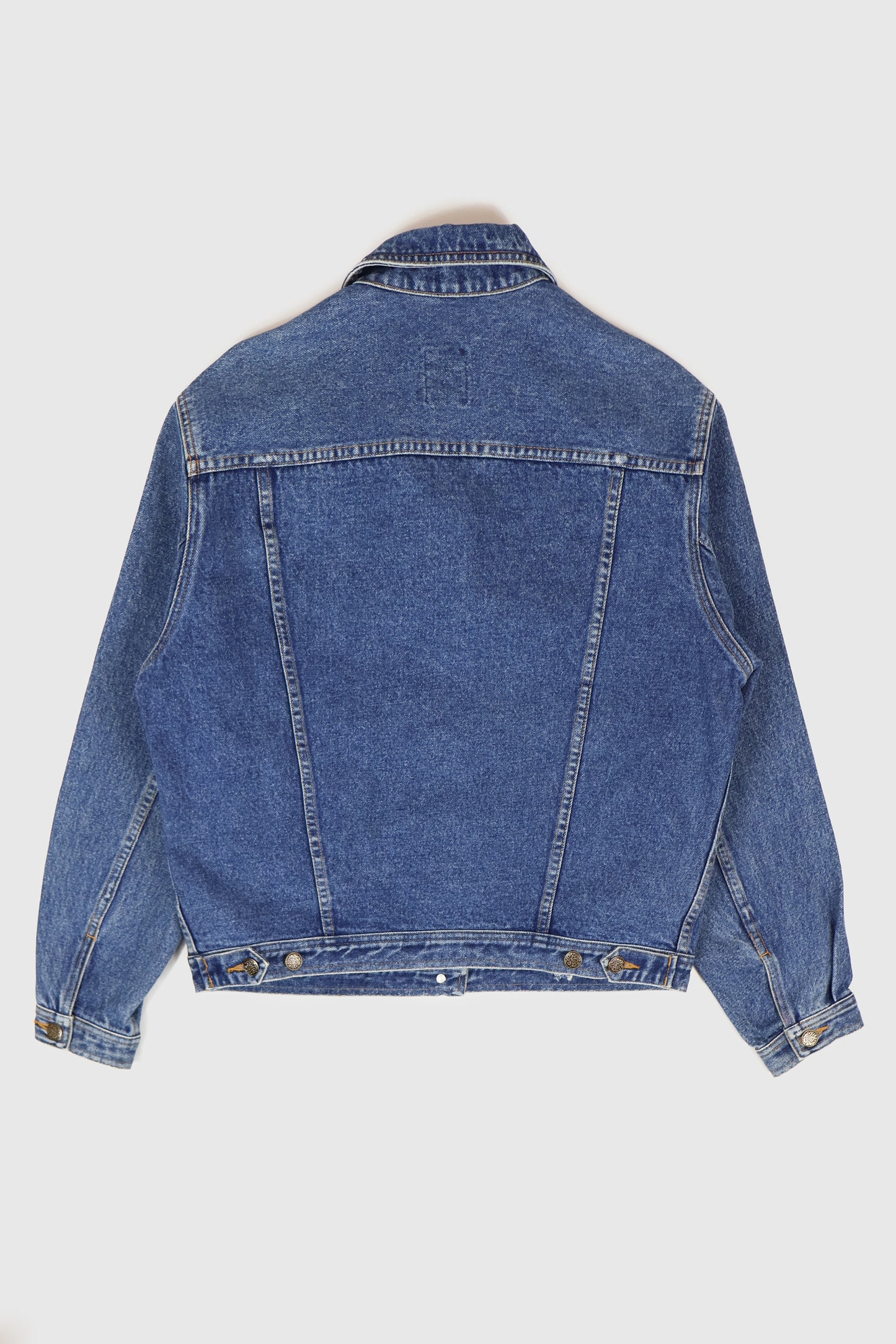 Vintage The Gap Embroidered Denim Jacket Image 3