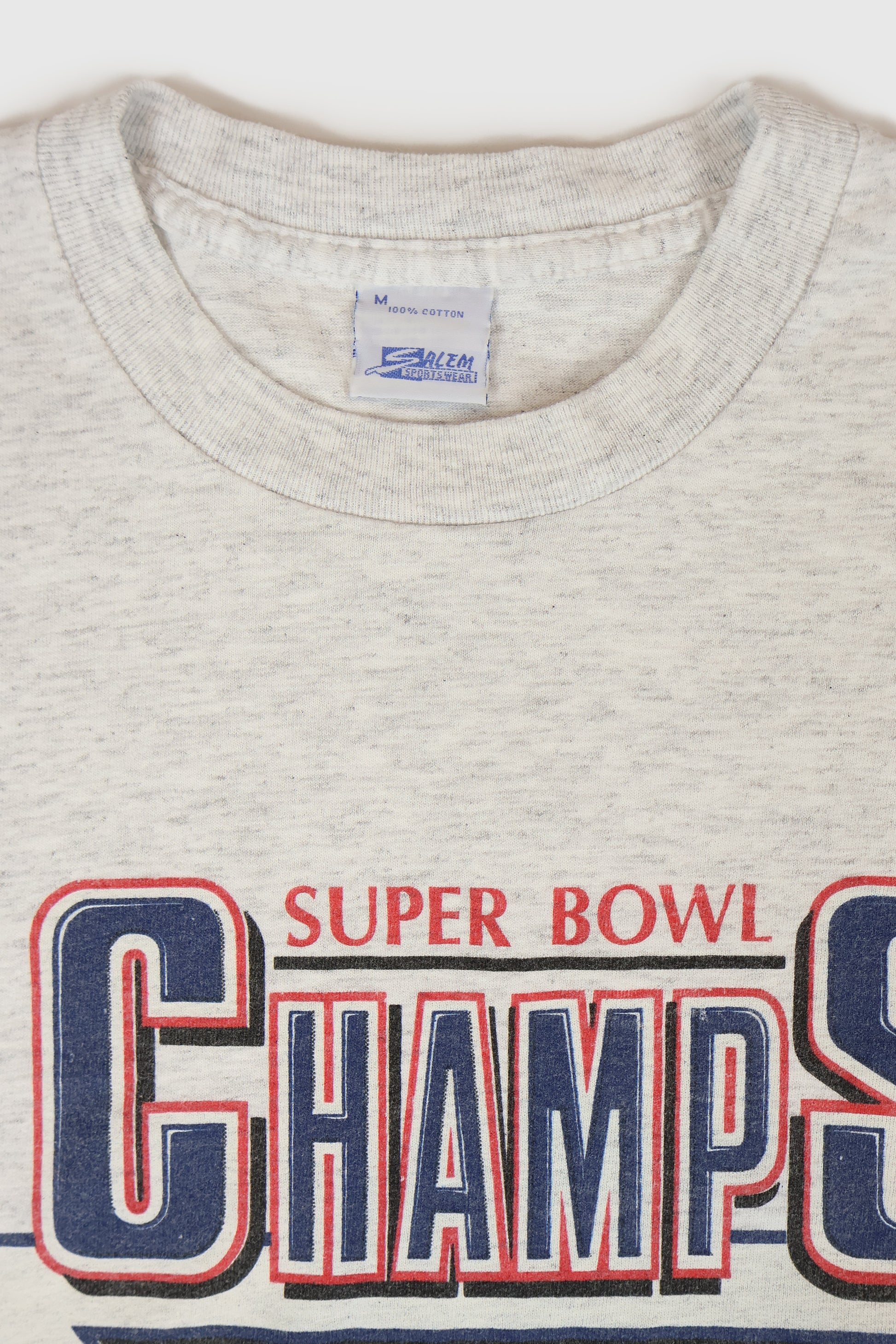 Vintage New York Giants 1990 Super Bowl XXV Champions Tee Image 2