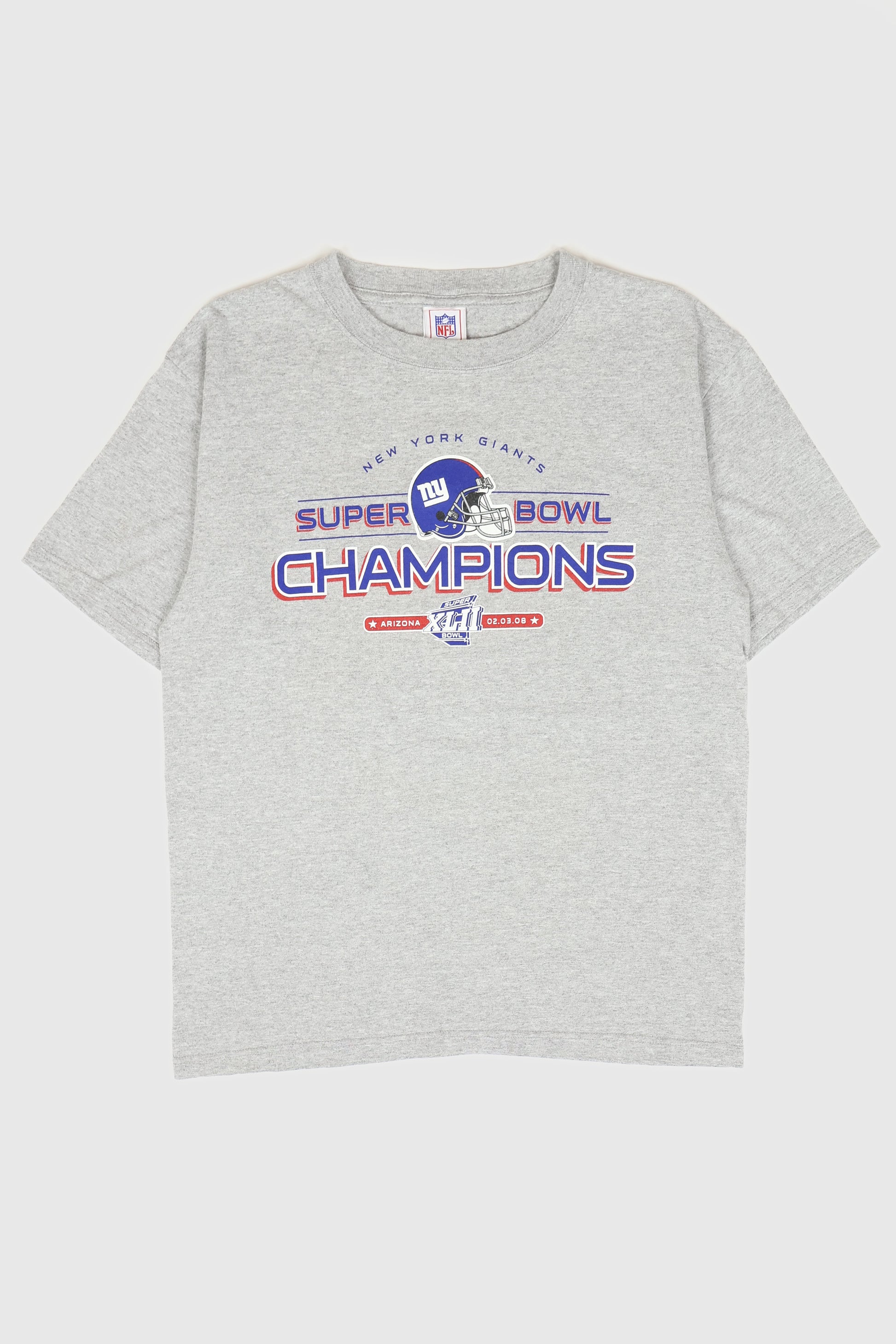 Vintage New York Giants Super Bowl XLII Champions Tee Image 0