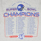 Vintage New York Giants Super Bowl XLII Champions Tee Image 4
