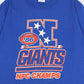 Vintage New York Giants 1986 NFC Champs Tee Image 1