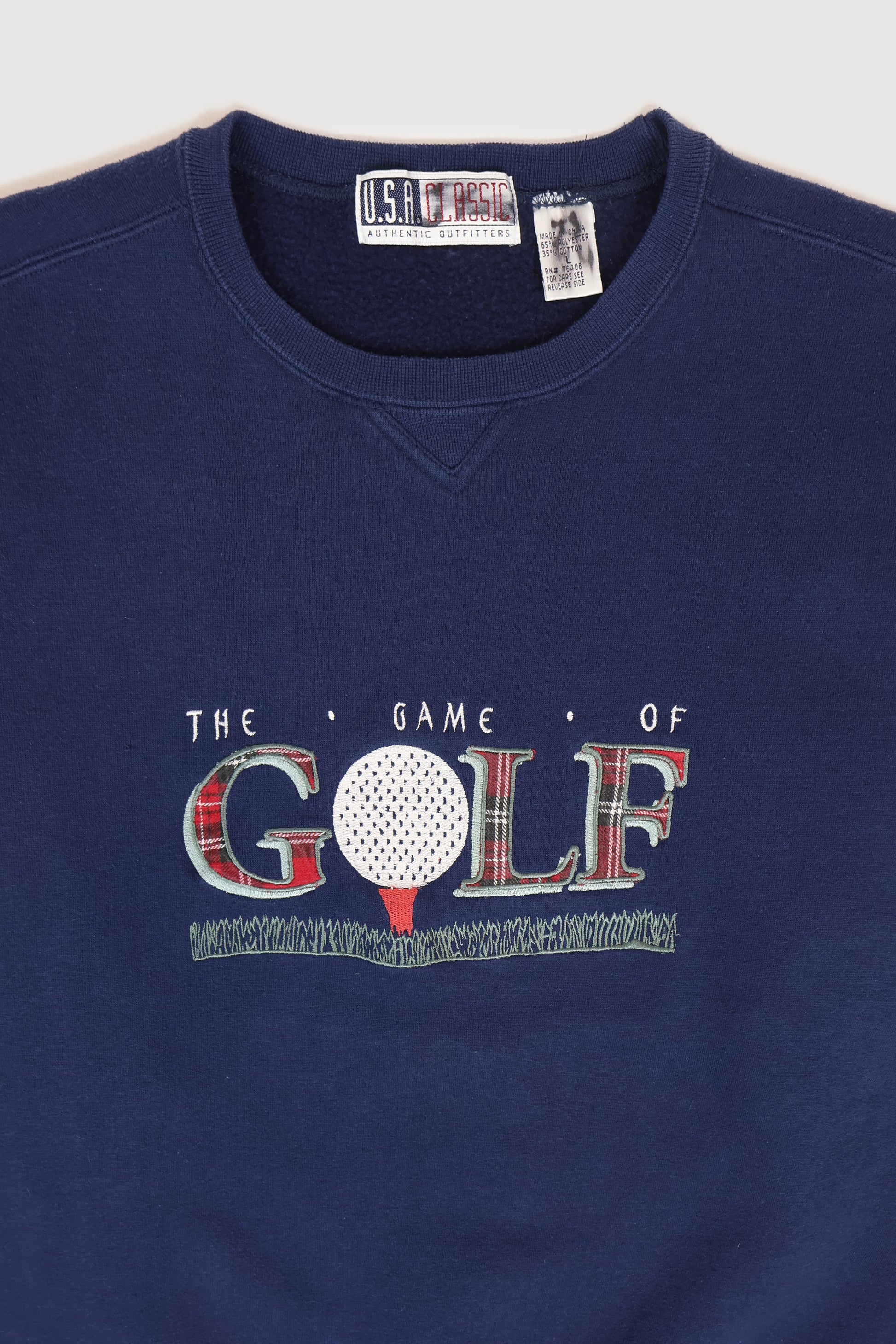 Vintage The Game of Golf Crewneck Image 1