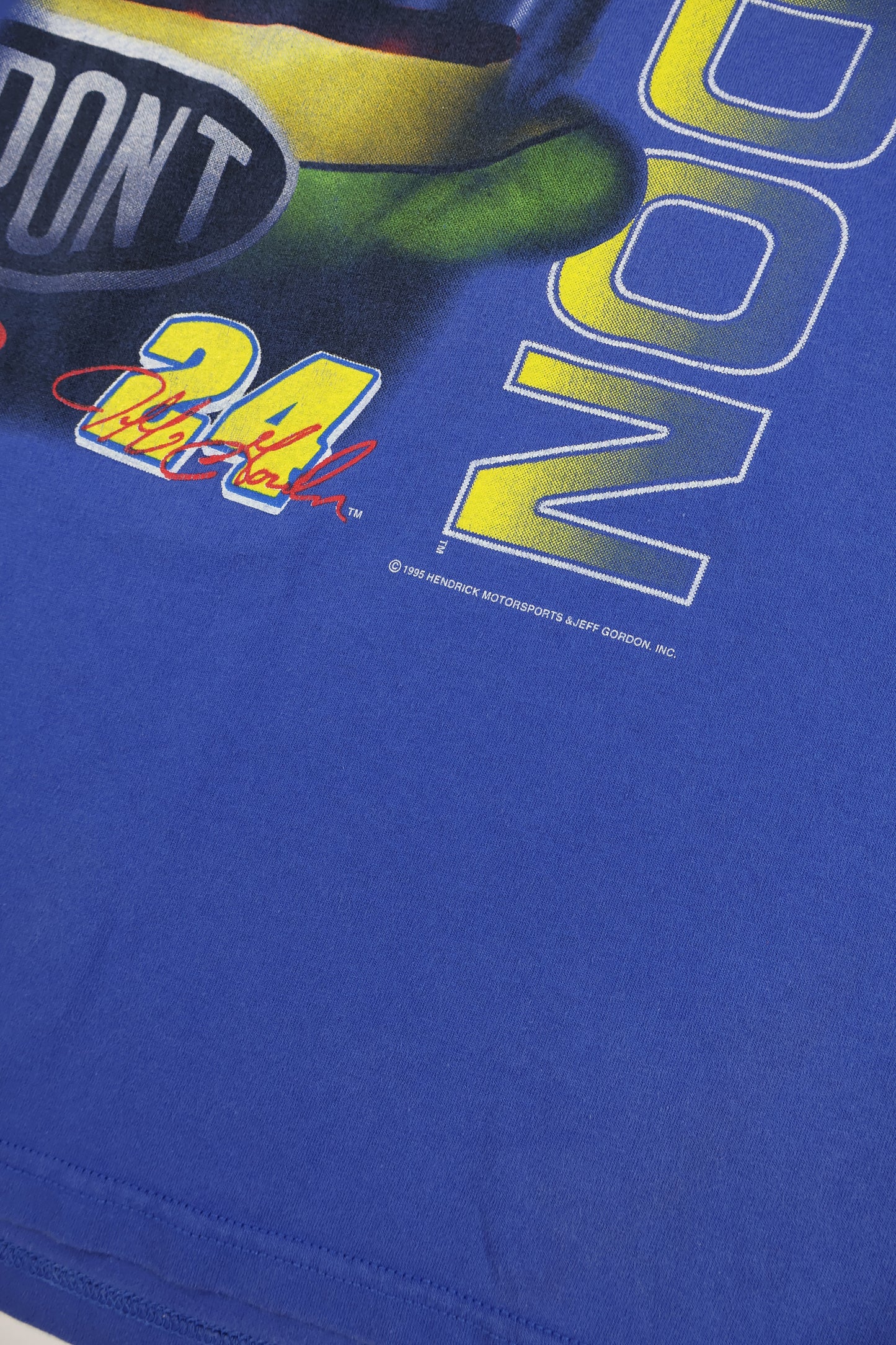 Vintage Jeff Gordon NASCAR Tee Image 3