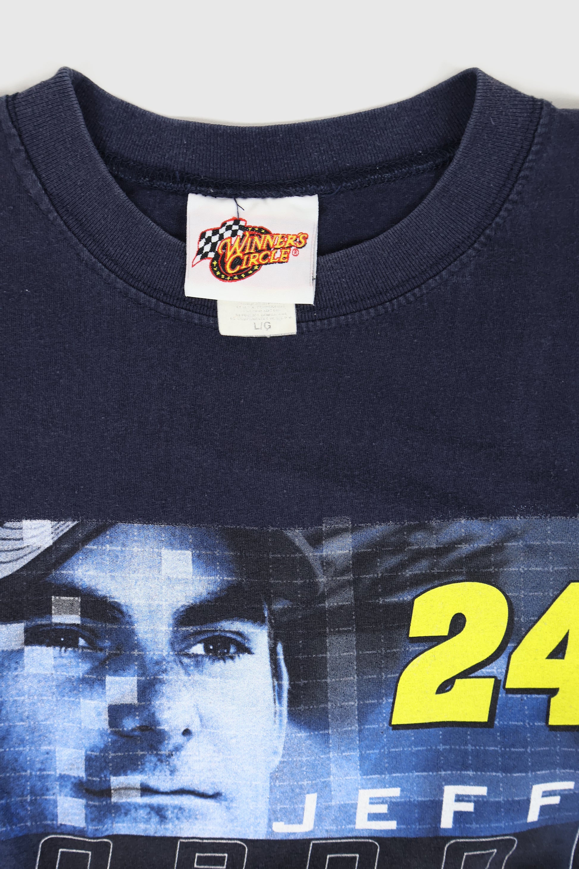 Vintage Jeff Gordon NASCAR Long Sleeve Tee Image 2