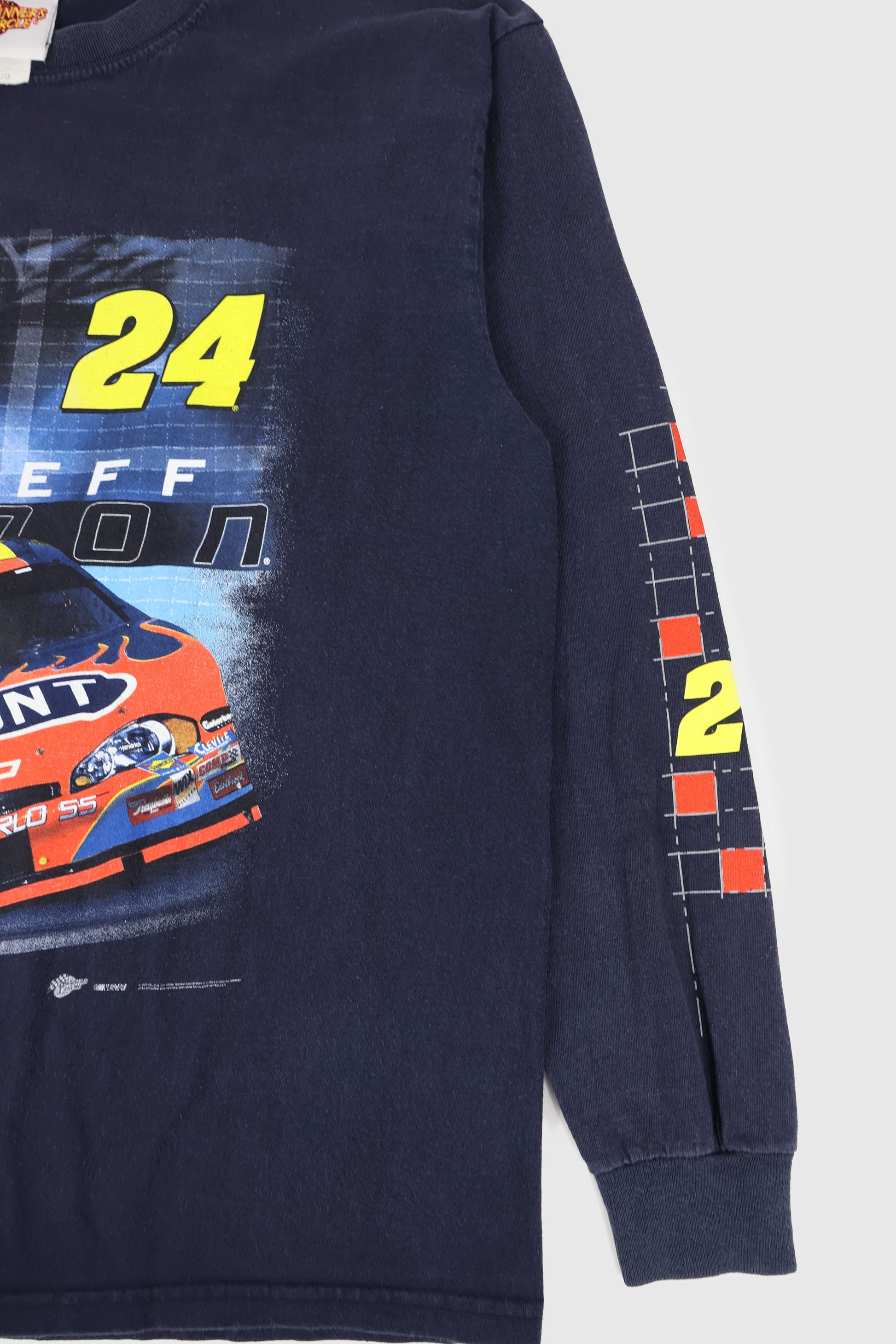 Vintage Jeff Gordon NASCAR Long Sleeve Tee Image 3