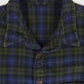Vintage Green Plaid Flannel Button-Down Shirt Image 2