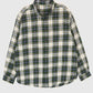 Vintage Plaid Flannel Button-Down Shirt Image 0