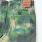 Reworked Levi's 550 Camo Dyed Jeans