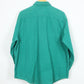 Green Flannel Button-Down Shirt
