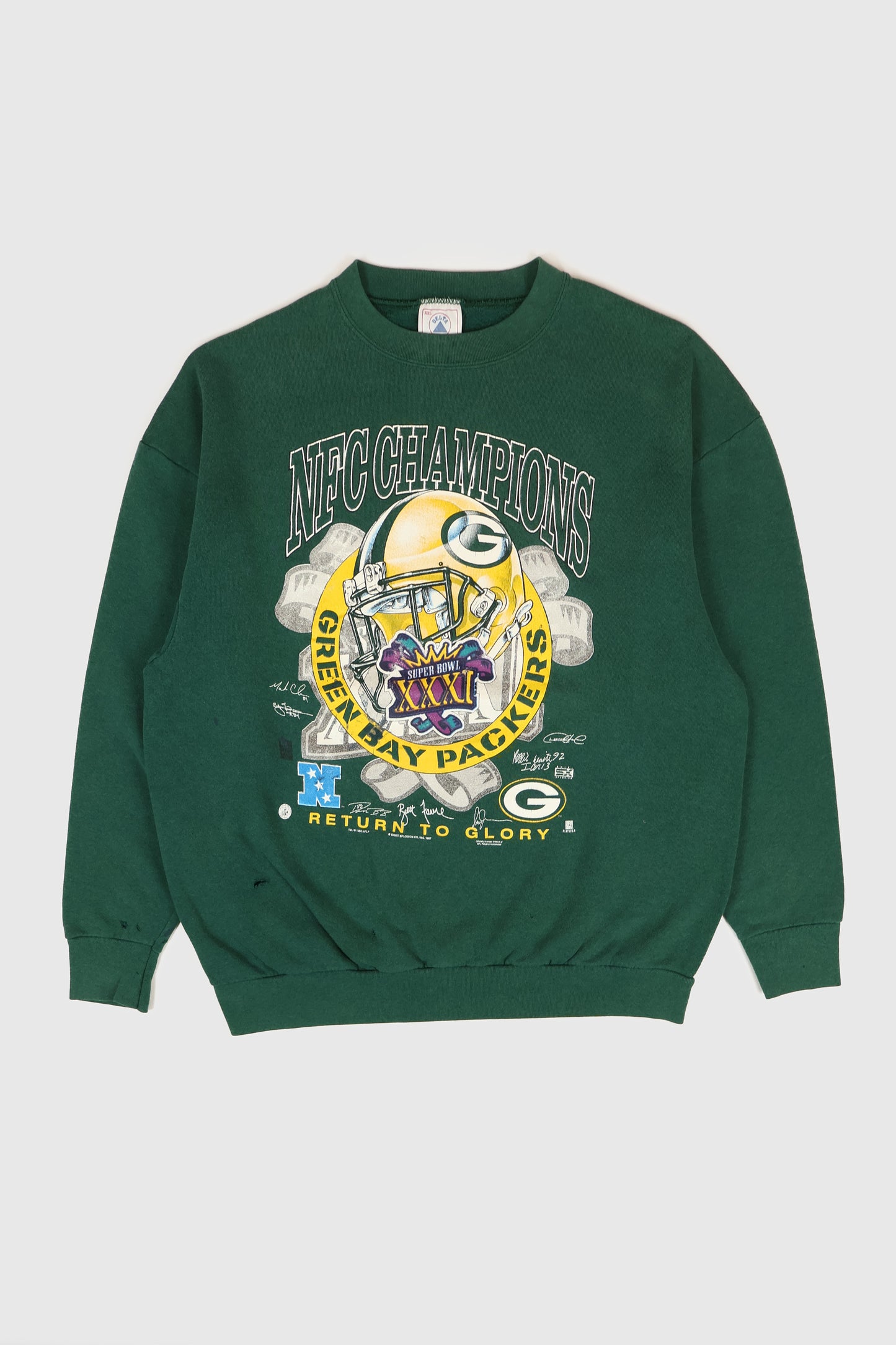 Vintage Green Bay Packers NFC Champions Crewneck Image 0