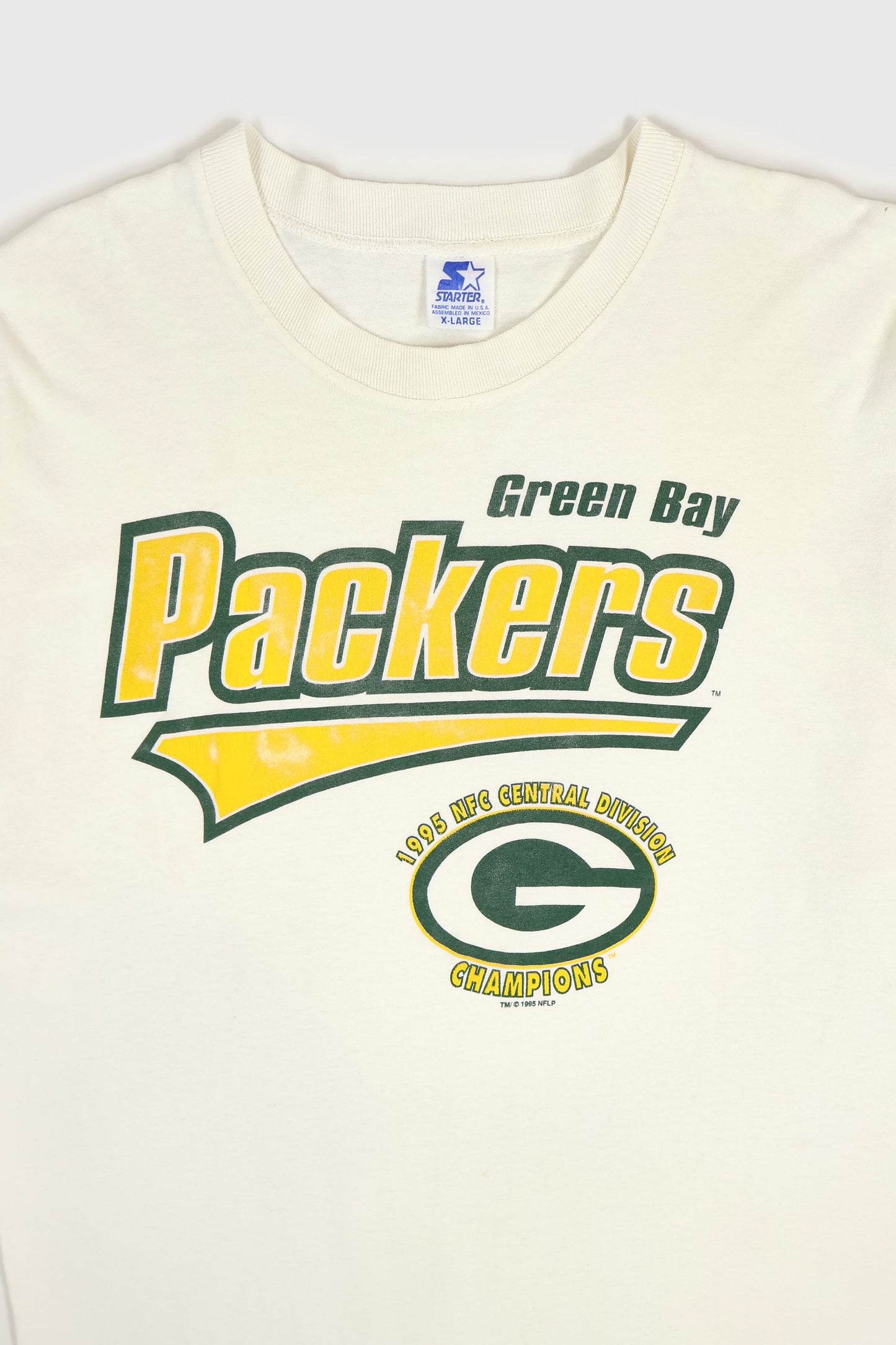 Vintage Green Bay Packers 1995 NFC Central Division Champions Tee Image 1
