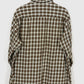 Vintage Green Plaid Button-Down Shirt
