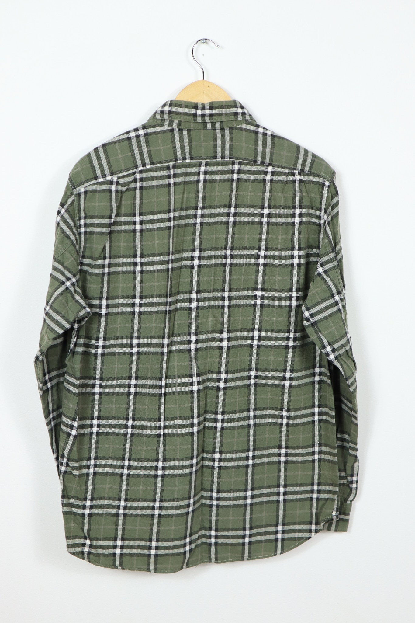 Vintage Plaid Button-Down Shirt