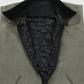 Reworked Green Denim Vest