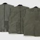 Reworked Green Denim Vest