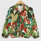 Reworked Floral Pattern Quilt Jacket