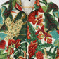 Reworked Floral Pattern Quilt Jacket