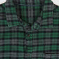 Vintage Green Plaid Flannel Button-Down Shirt Image 2