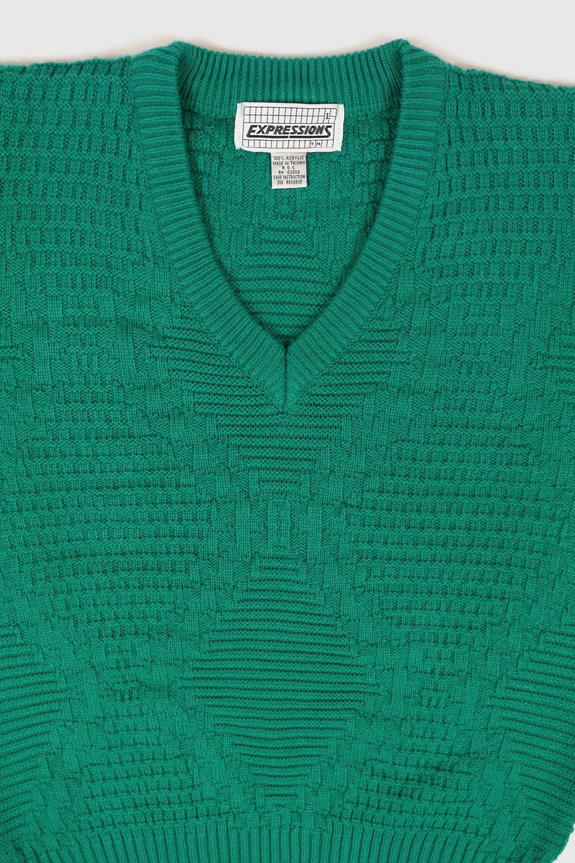 Vintage Green Sweater Image 1