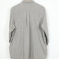 Grey Plaid Flannel Button-Down Shirt