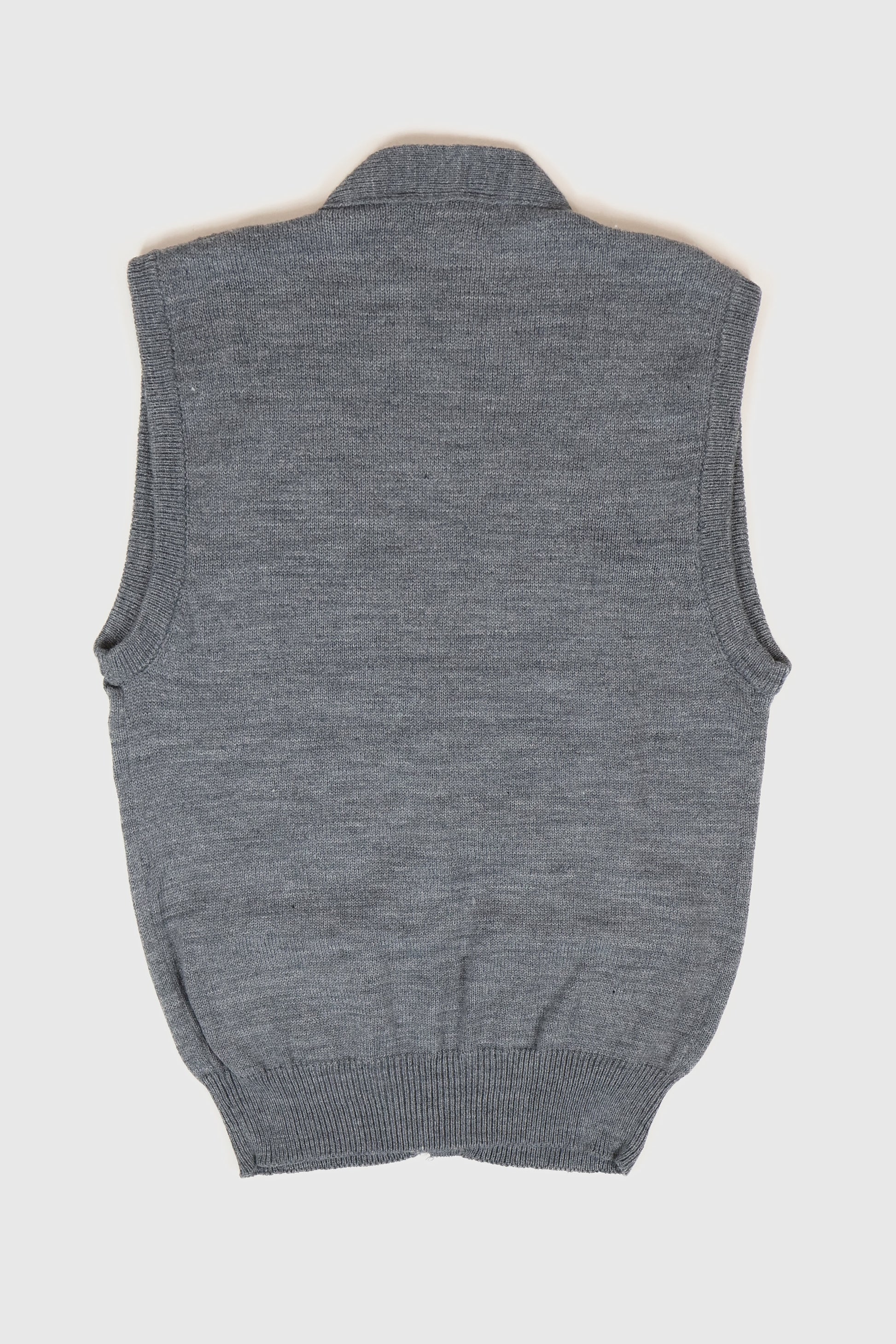 Vintage Grey Sweater Vest Image 3