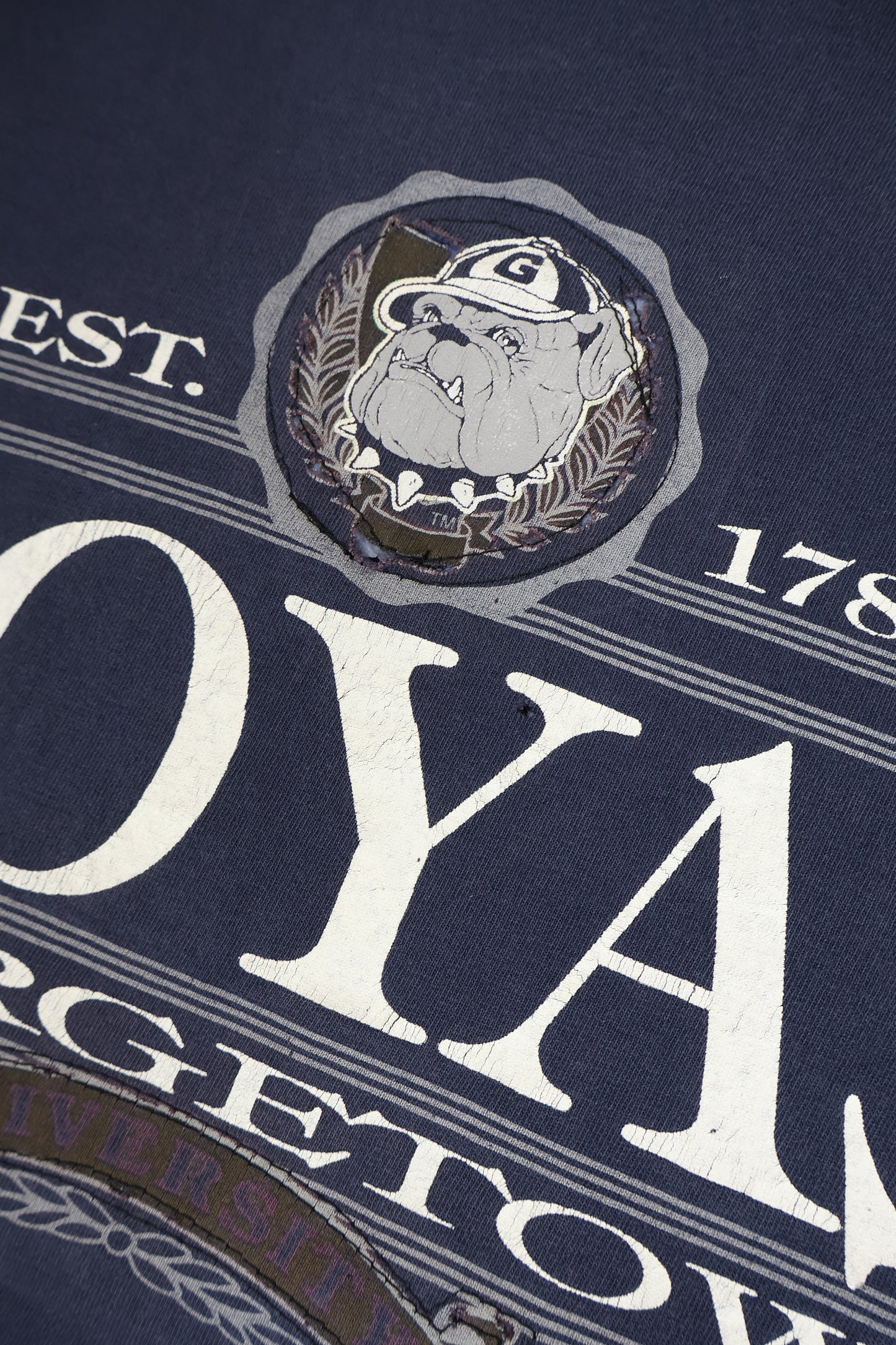 Vintage Georgetown University Tee Image 3