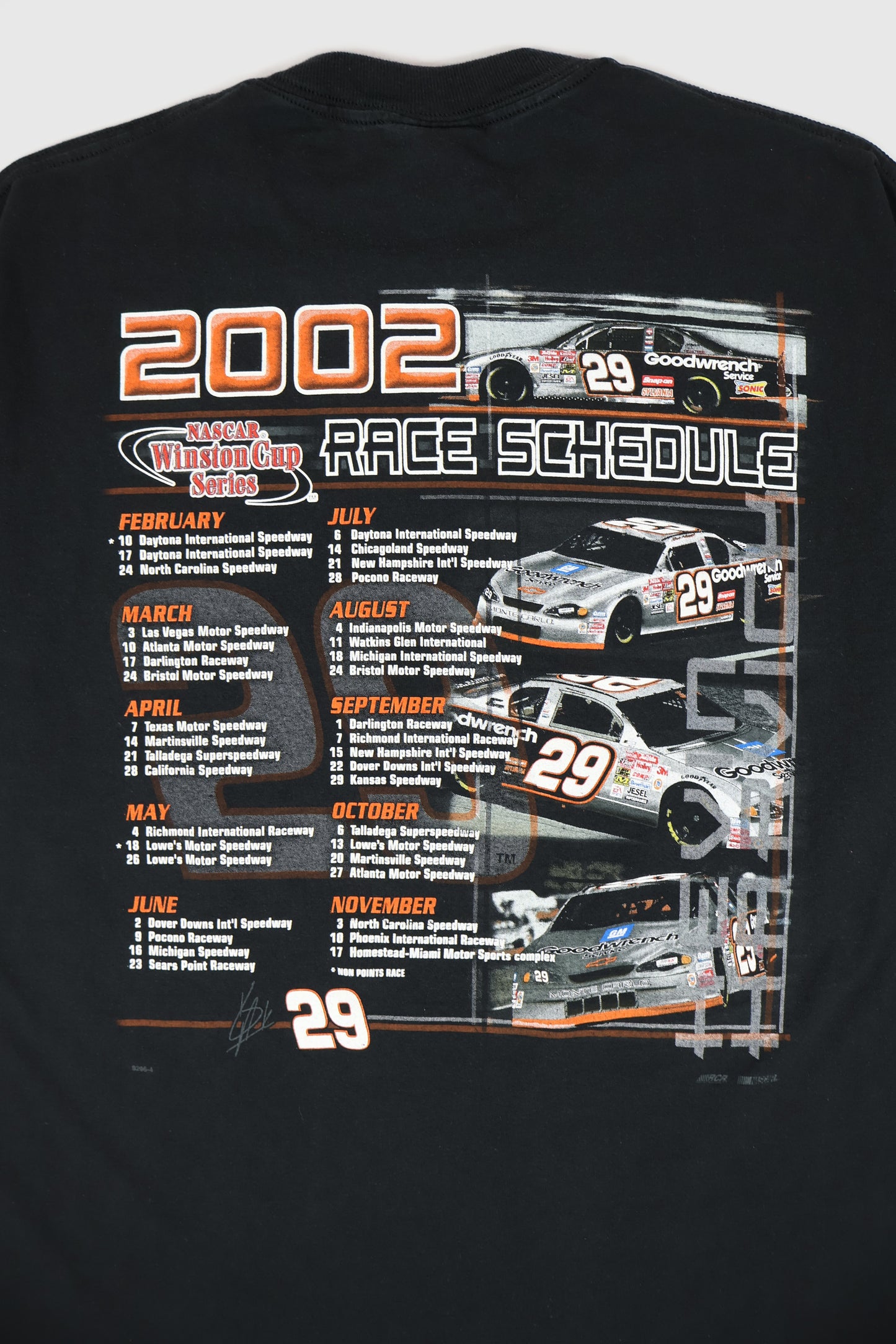 Vintage Kevin Harvick NASCAR Tee Image 4