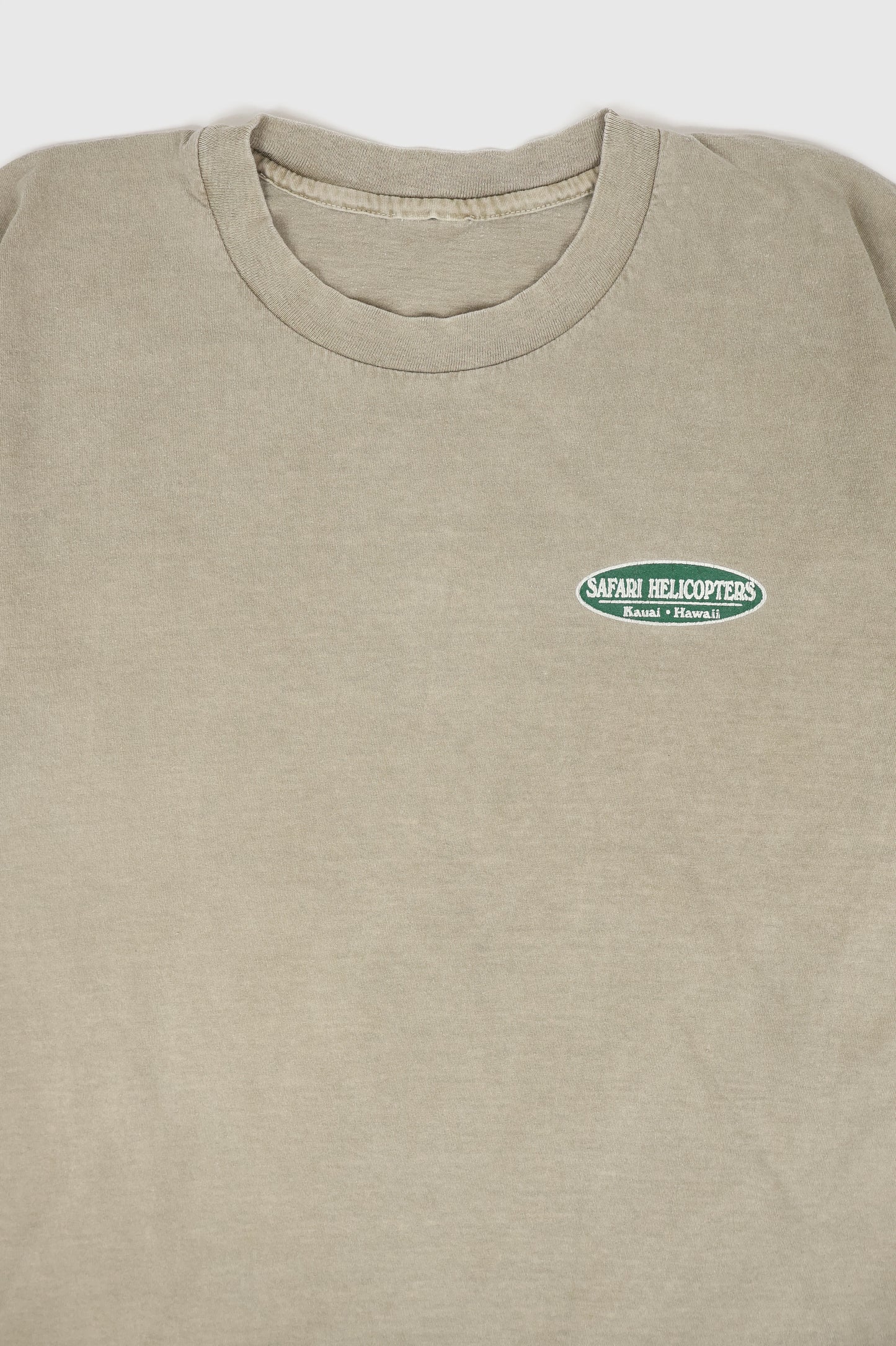 Vintage Safari Helicopters Hawaii Tee