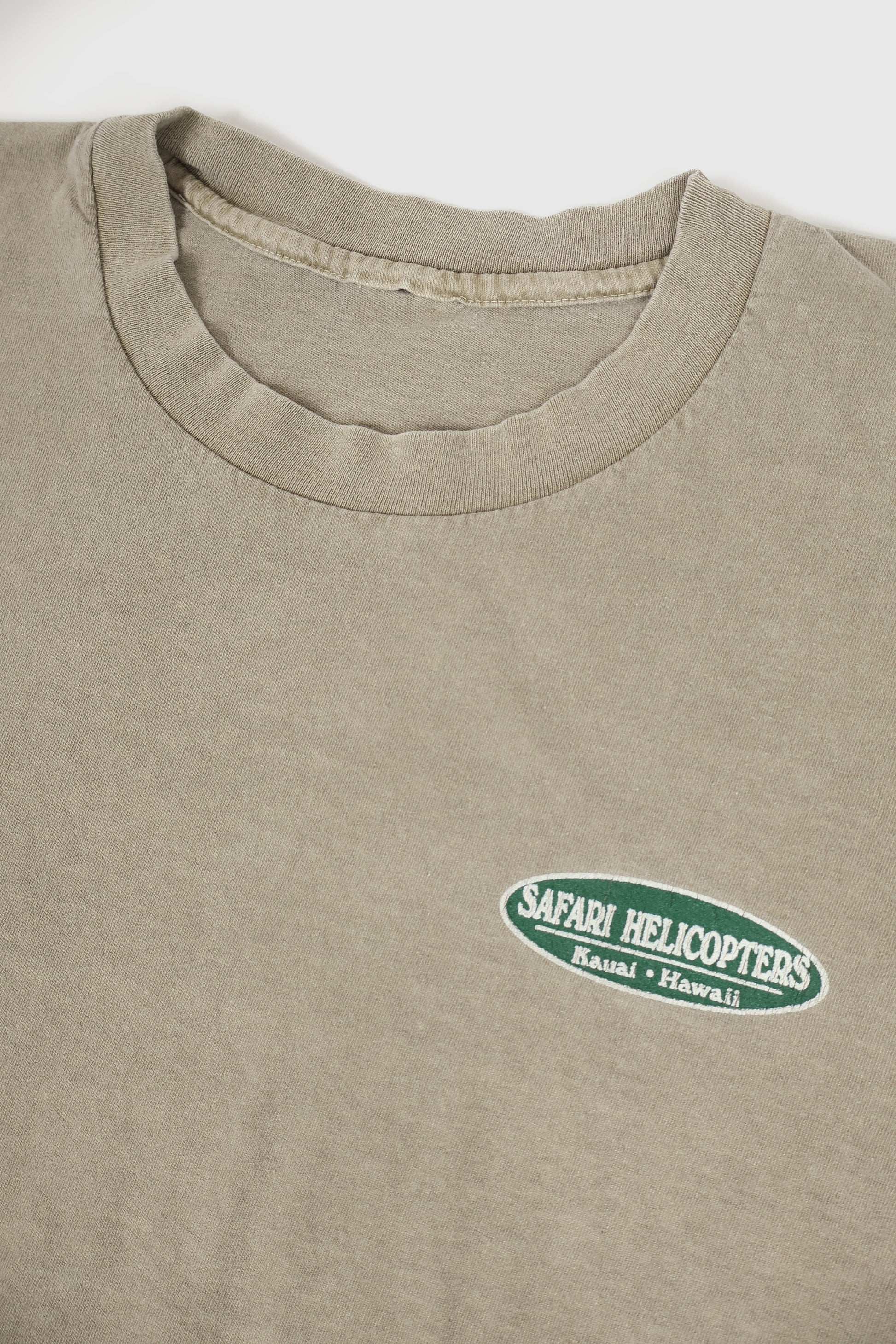Vintage Safari Helicopters Hawaii Tee Image 3
