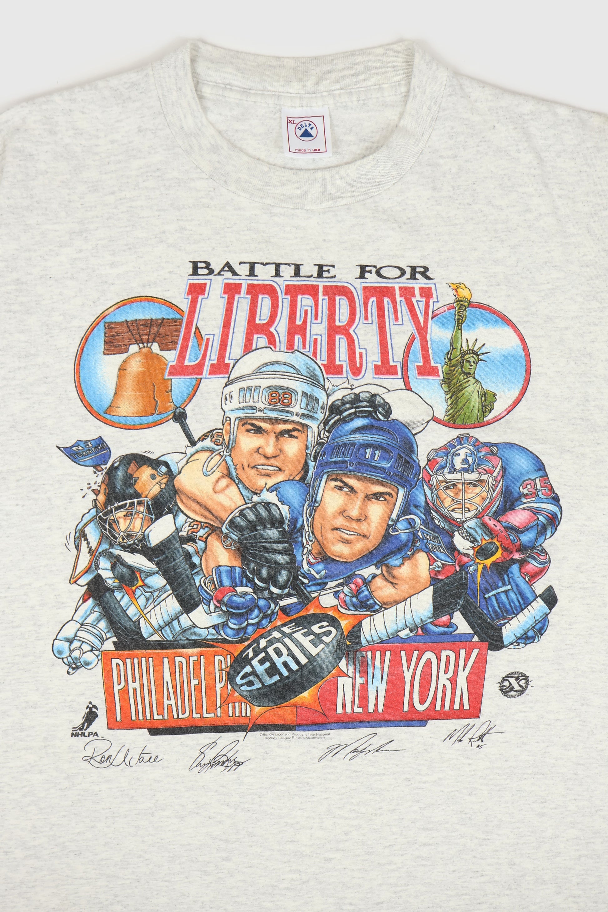 Vintage Philadelphia New York The Series Tee Image 1