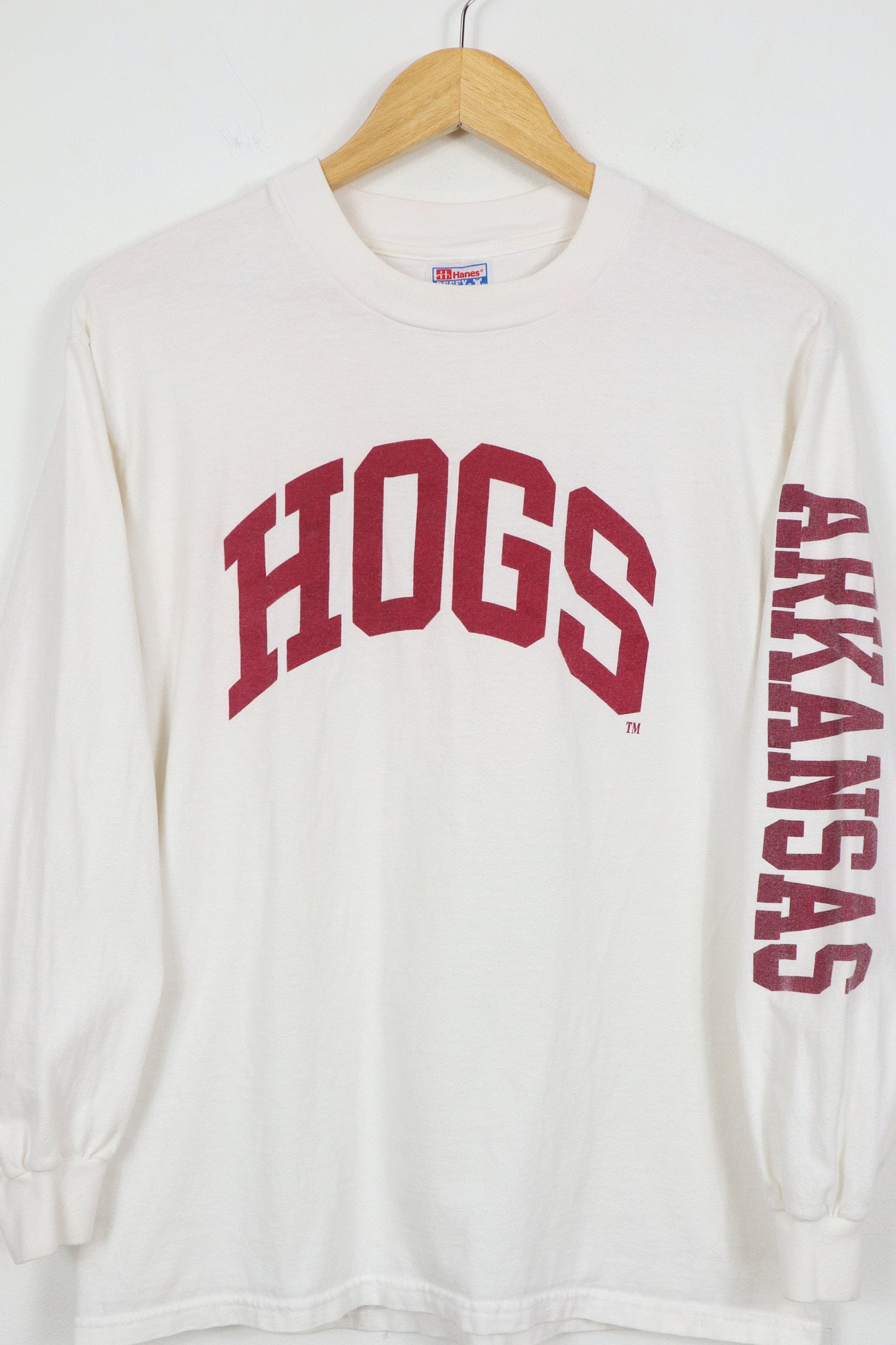 Vintage Arkansas Hogs Long Sleeve Tee
