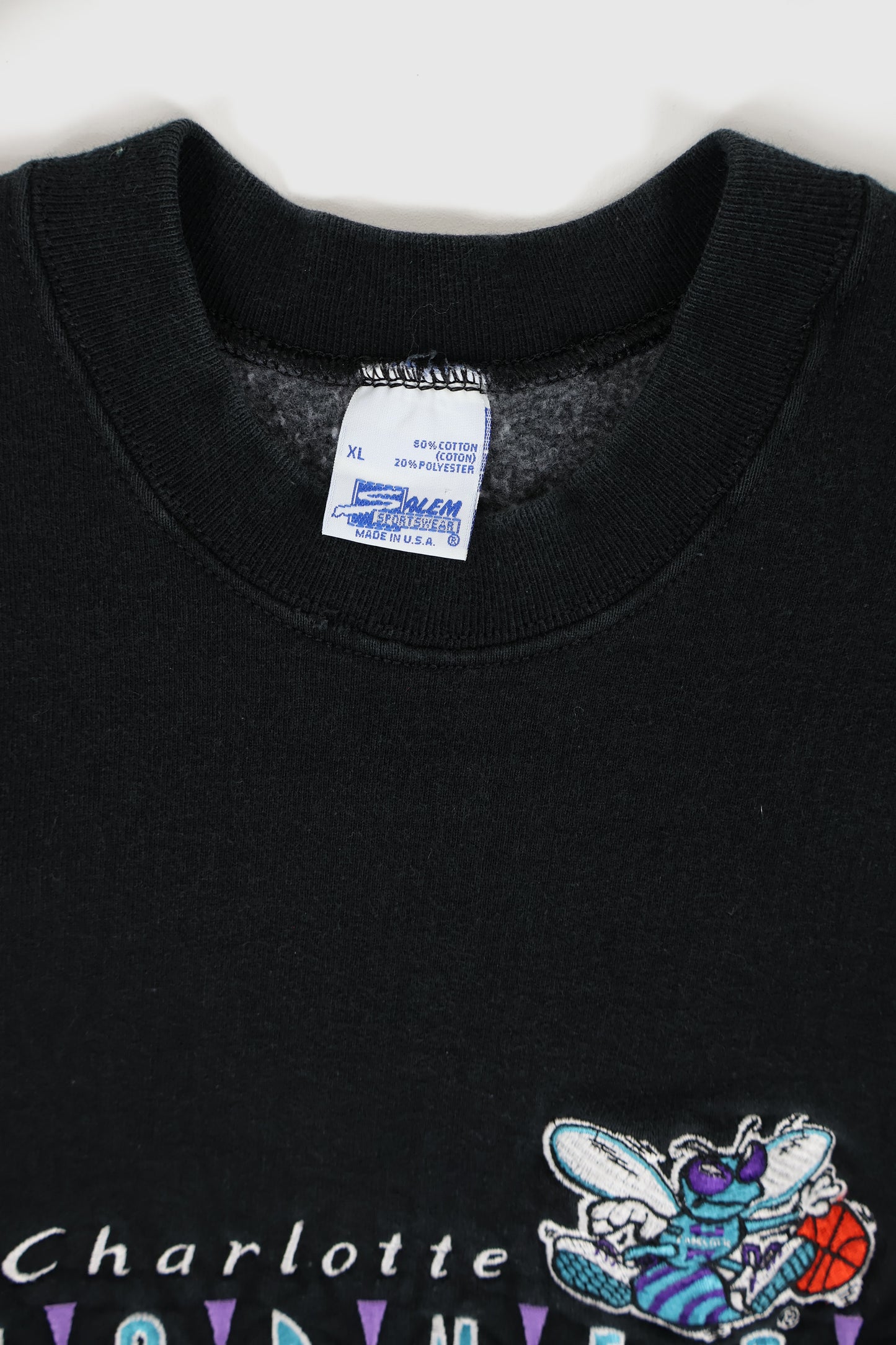 Vintage Charlotte Hornets Crewneck Image 2