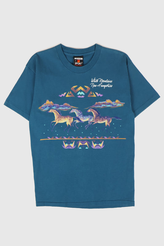 Vintage New Hampshire Horses Tee Image 0
