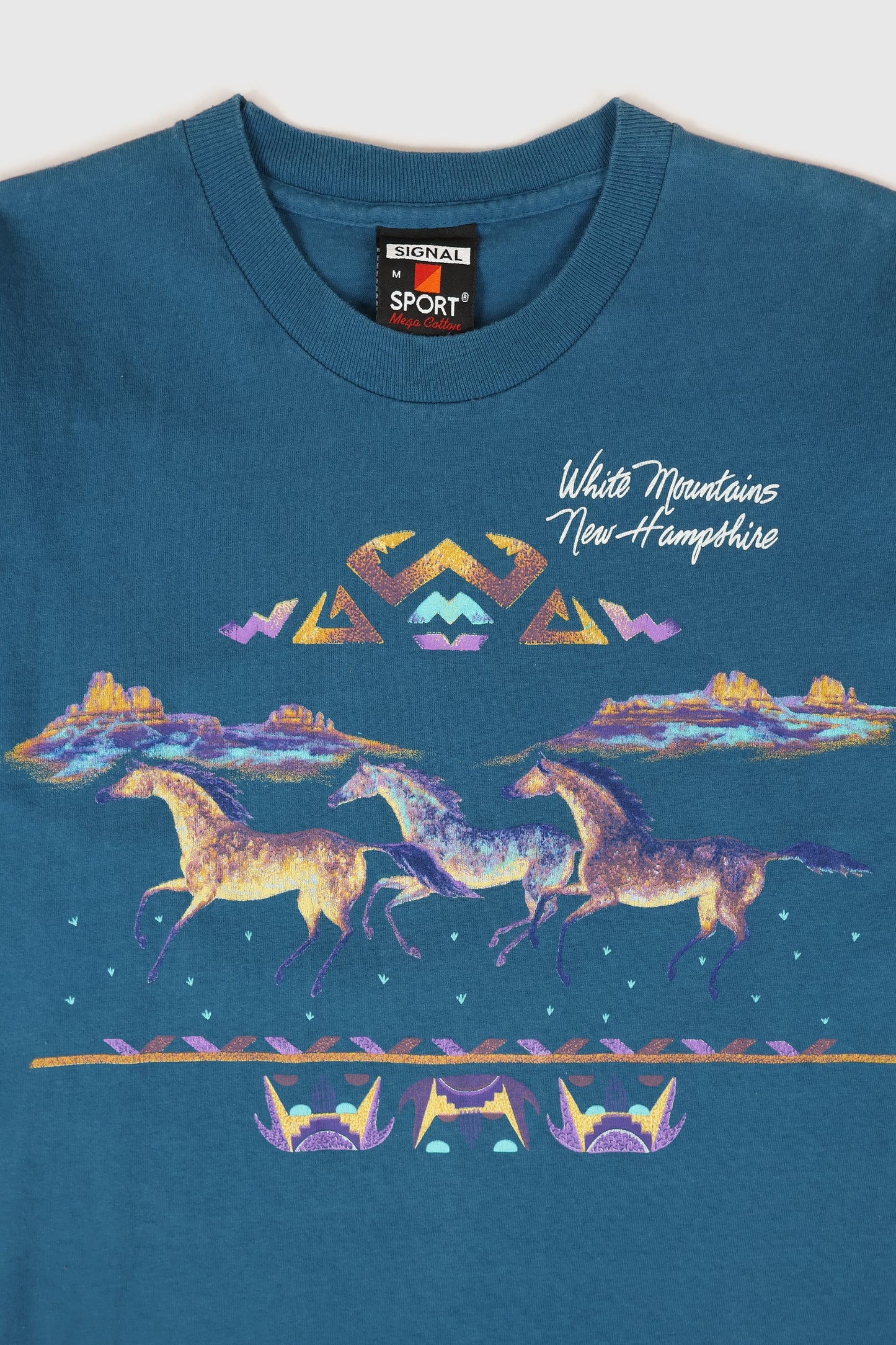 Vintage New Hampshire Horses Tee Image 1