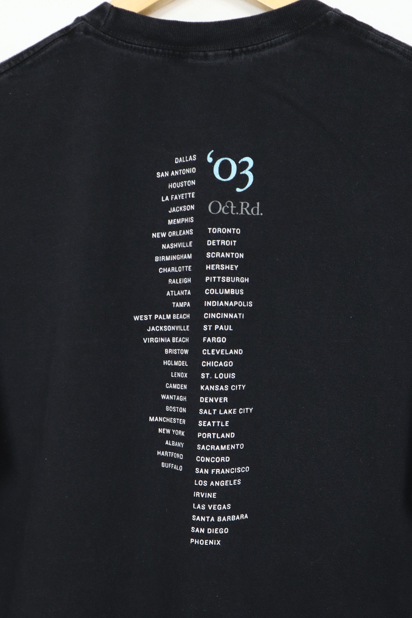 Vintage James Taylor 2003 Tour Tee