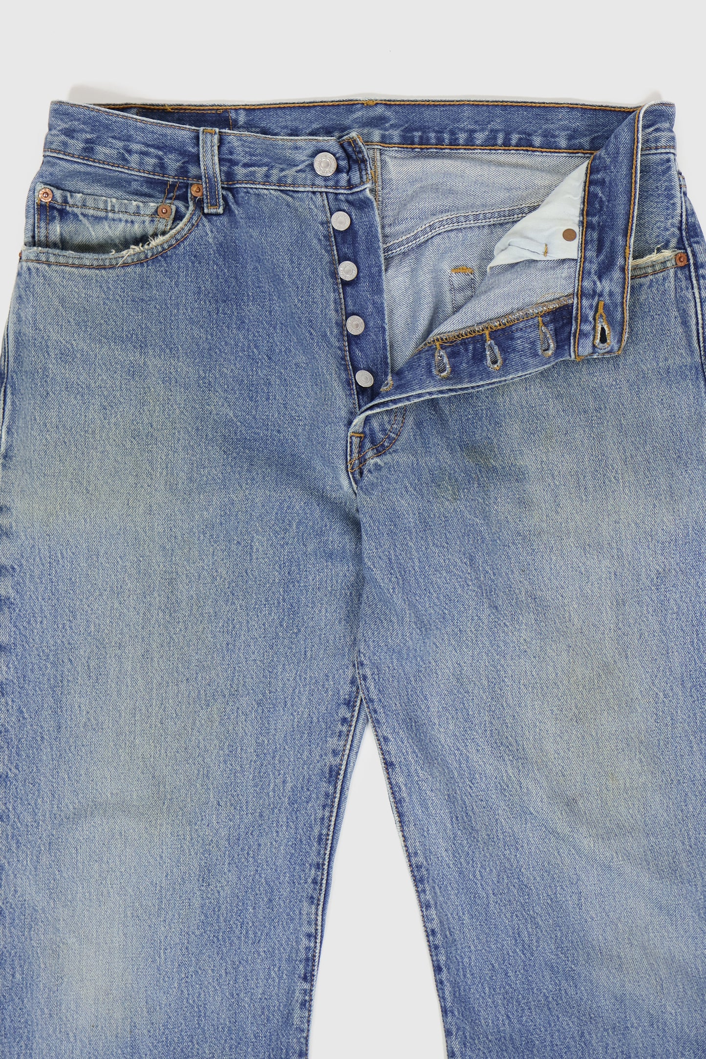 Vintage Levi's 501 Button-Fly Straight Fit Jeans