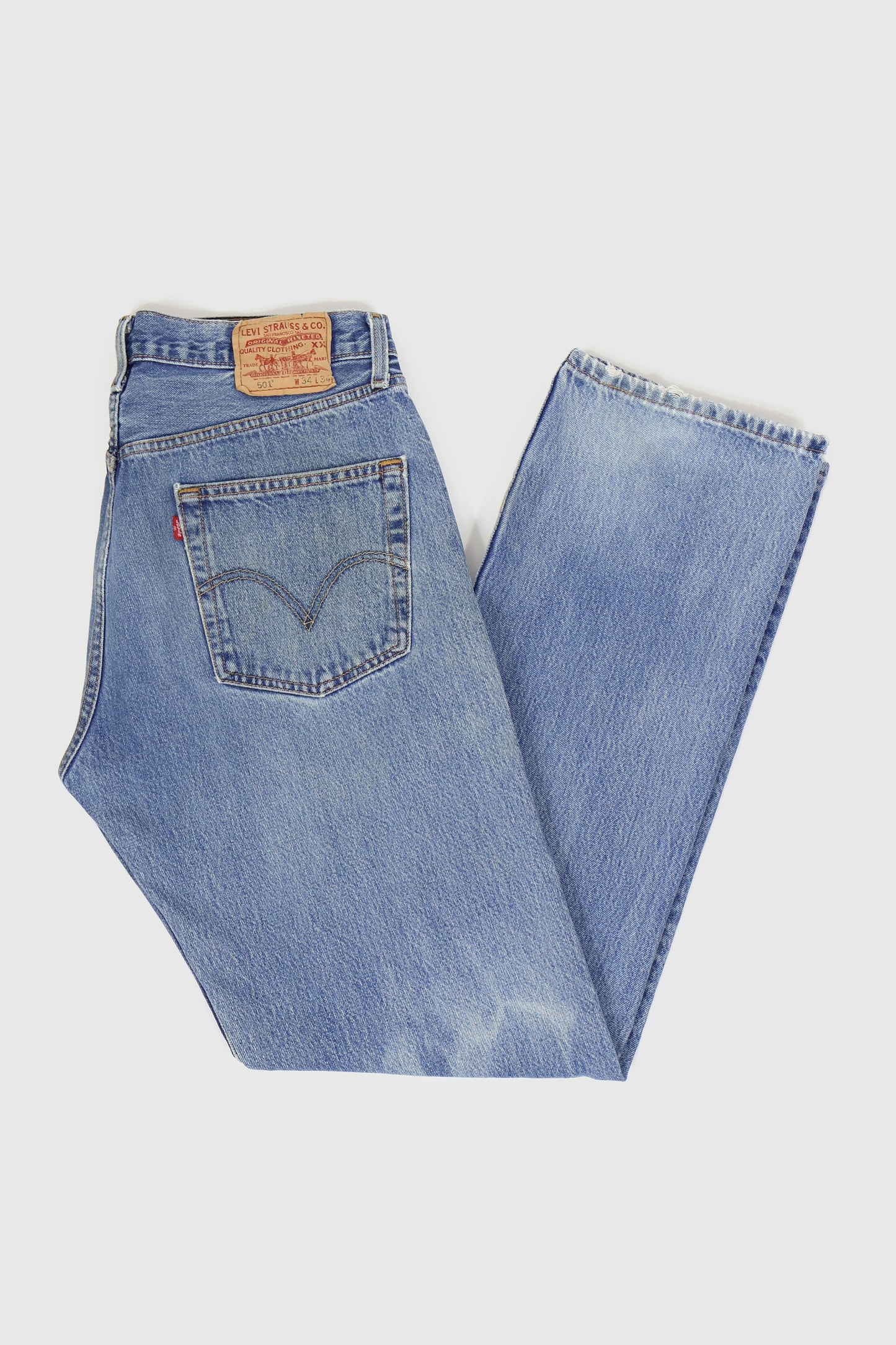 Vintage Levi's 501 Button-Fly Straight Fit Jeans