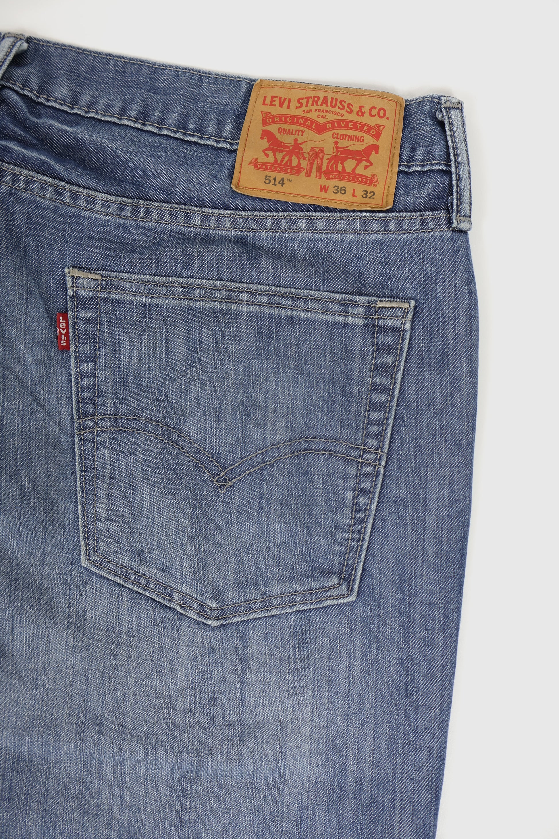 Vintage Levi's 514 Straight Fit Jeans Image 3