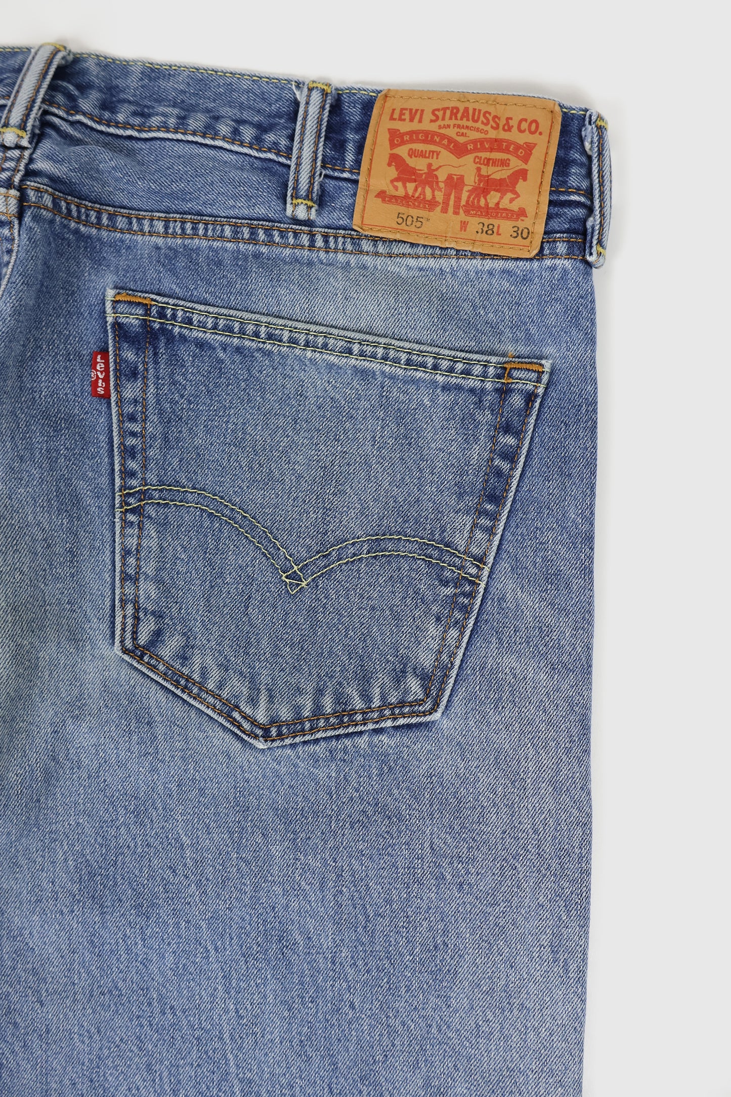 Vintage Levi's 505 Straight Fit Jeans Image 3