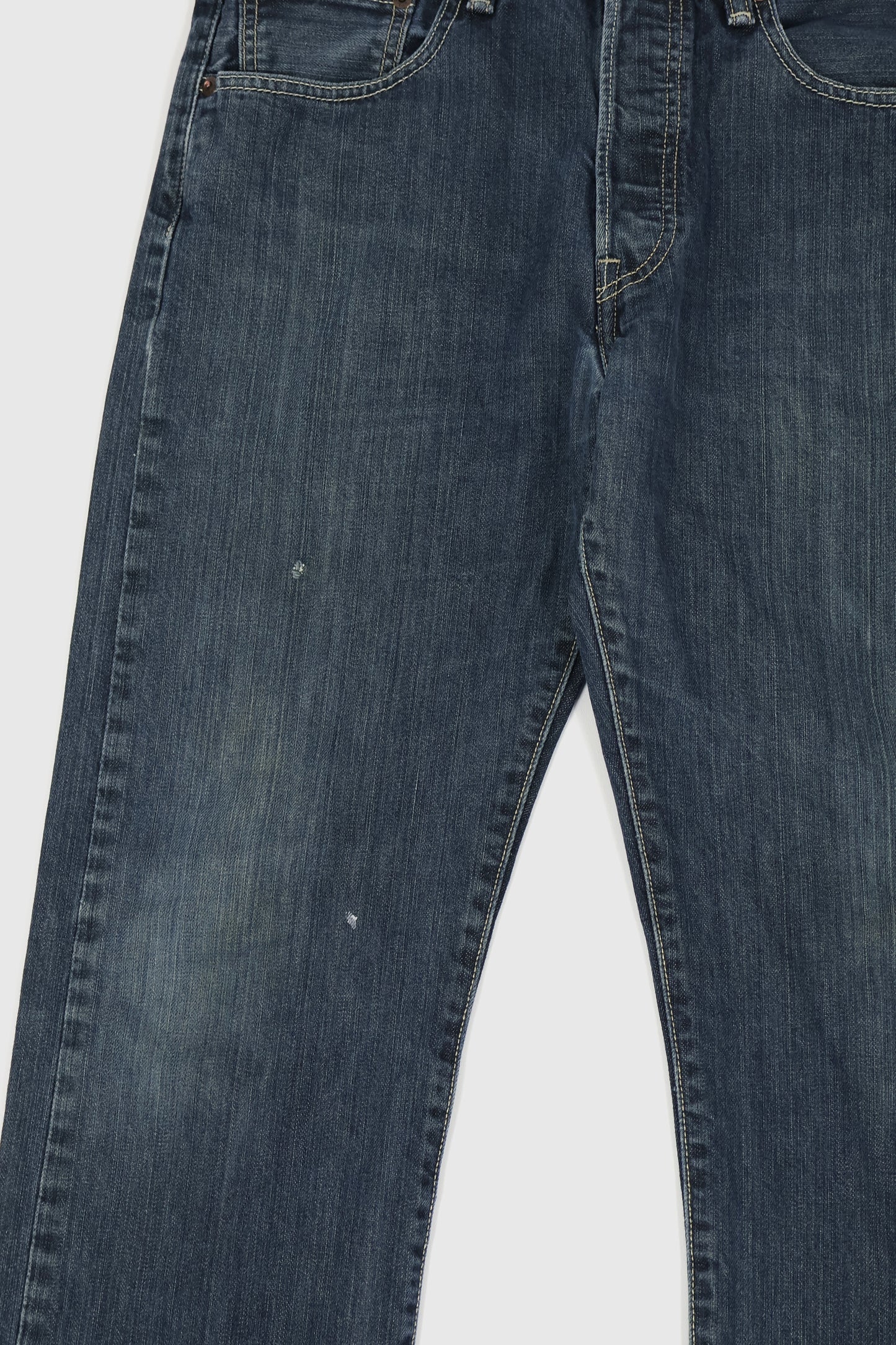 Vintage Levi's 501 Dark Wash Straight Fit Jeans