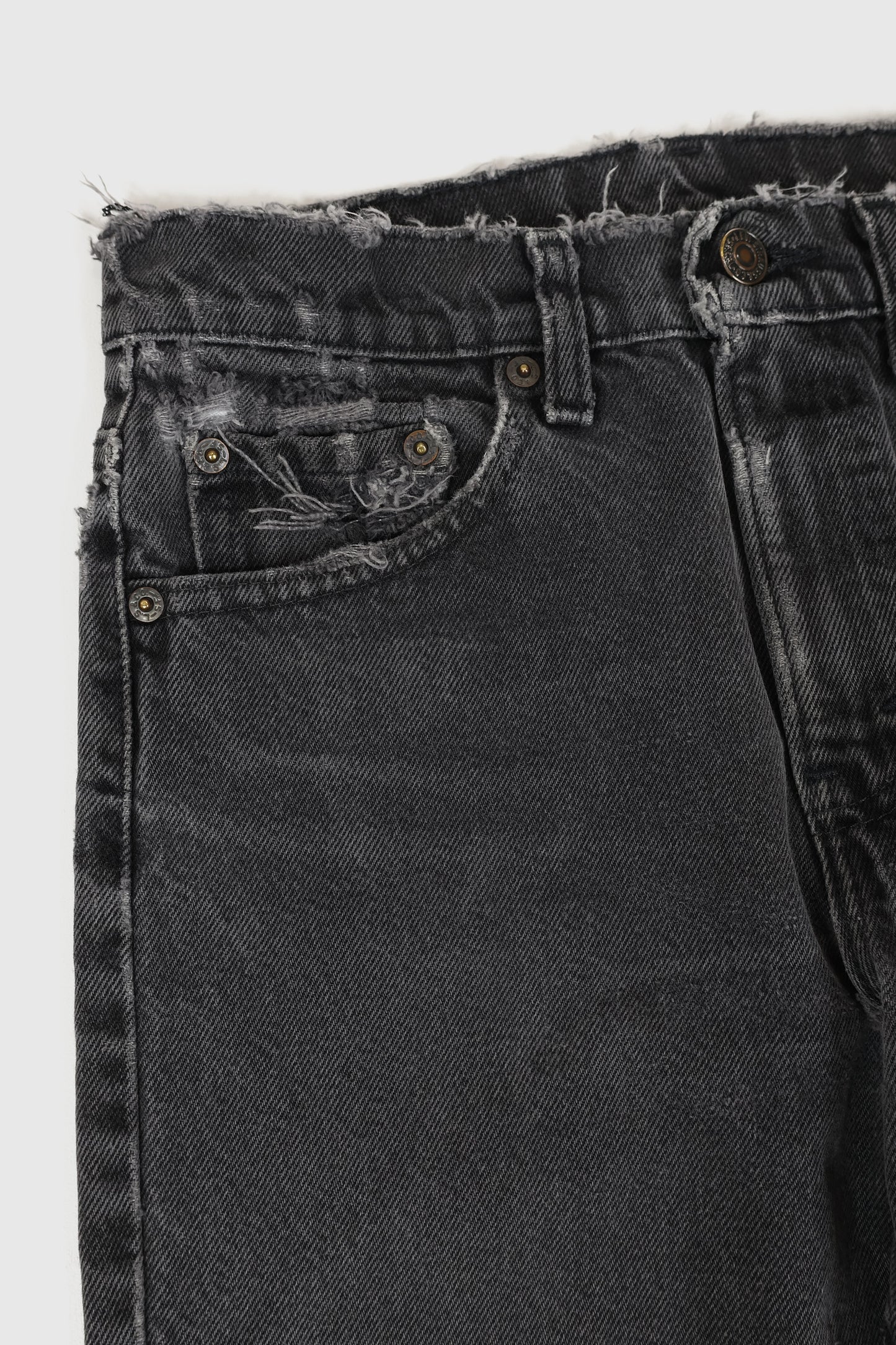 Vintage Distressed Levi's Straight Fit Jeans Image 3