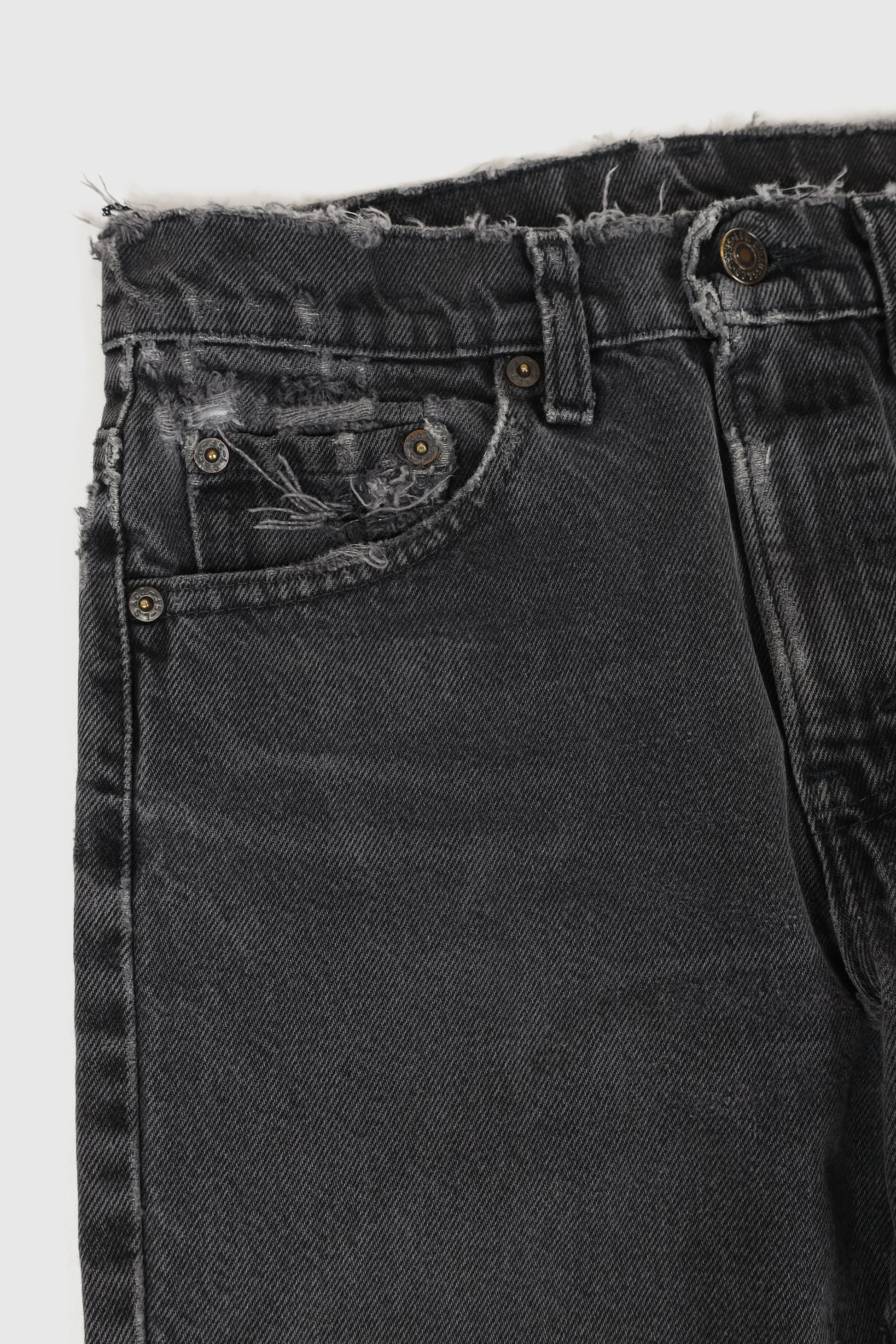 Vintage Distressed Levi's Straight Fit Jeans Image 3