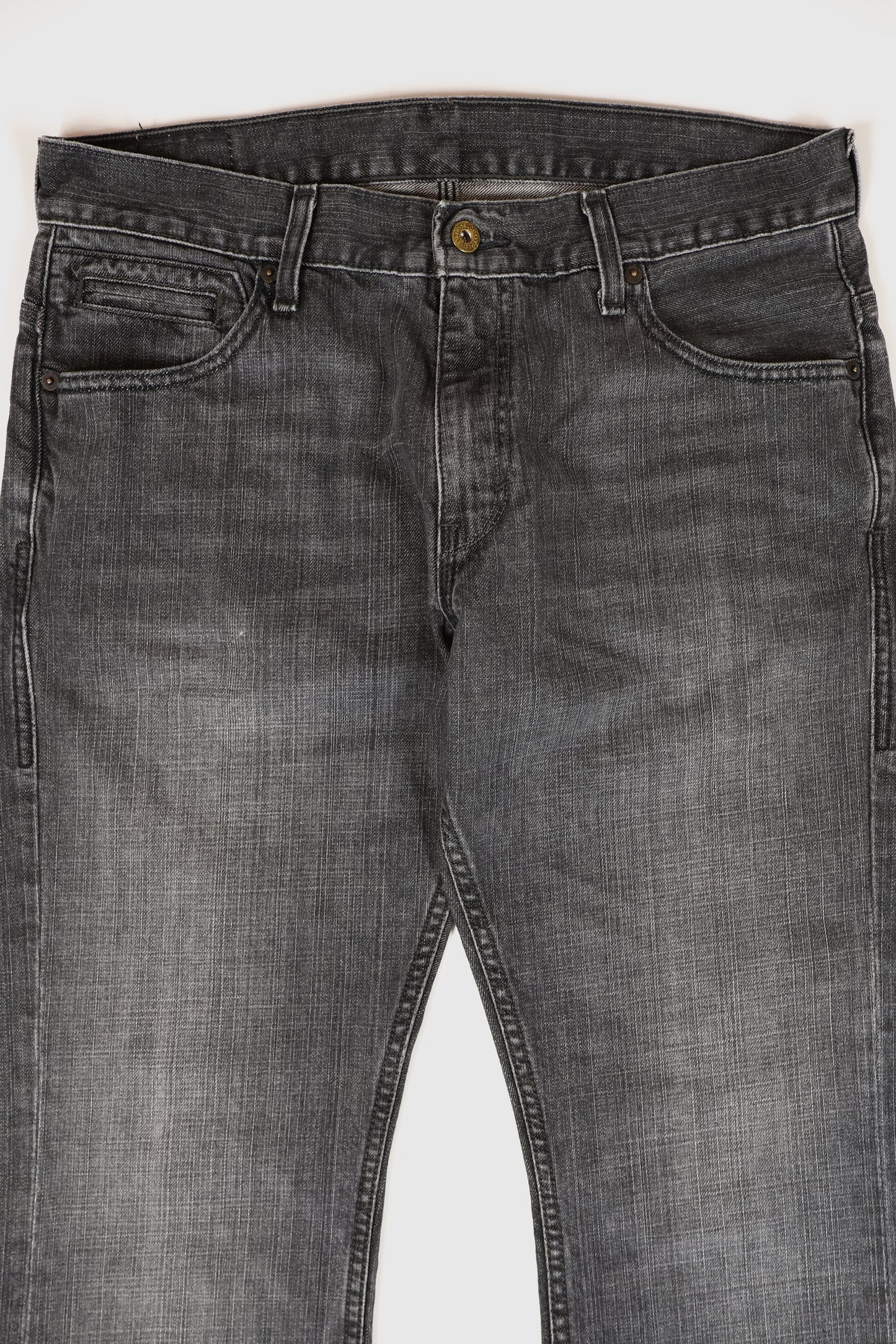 Vintage Levi's Black Boot Cut Jeans Image 2