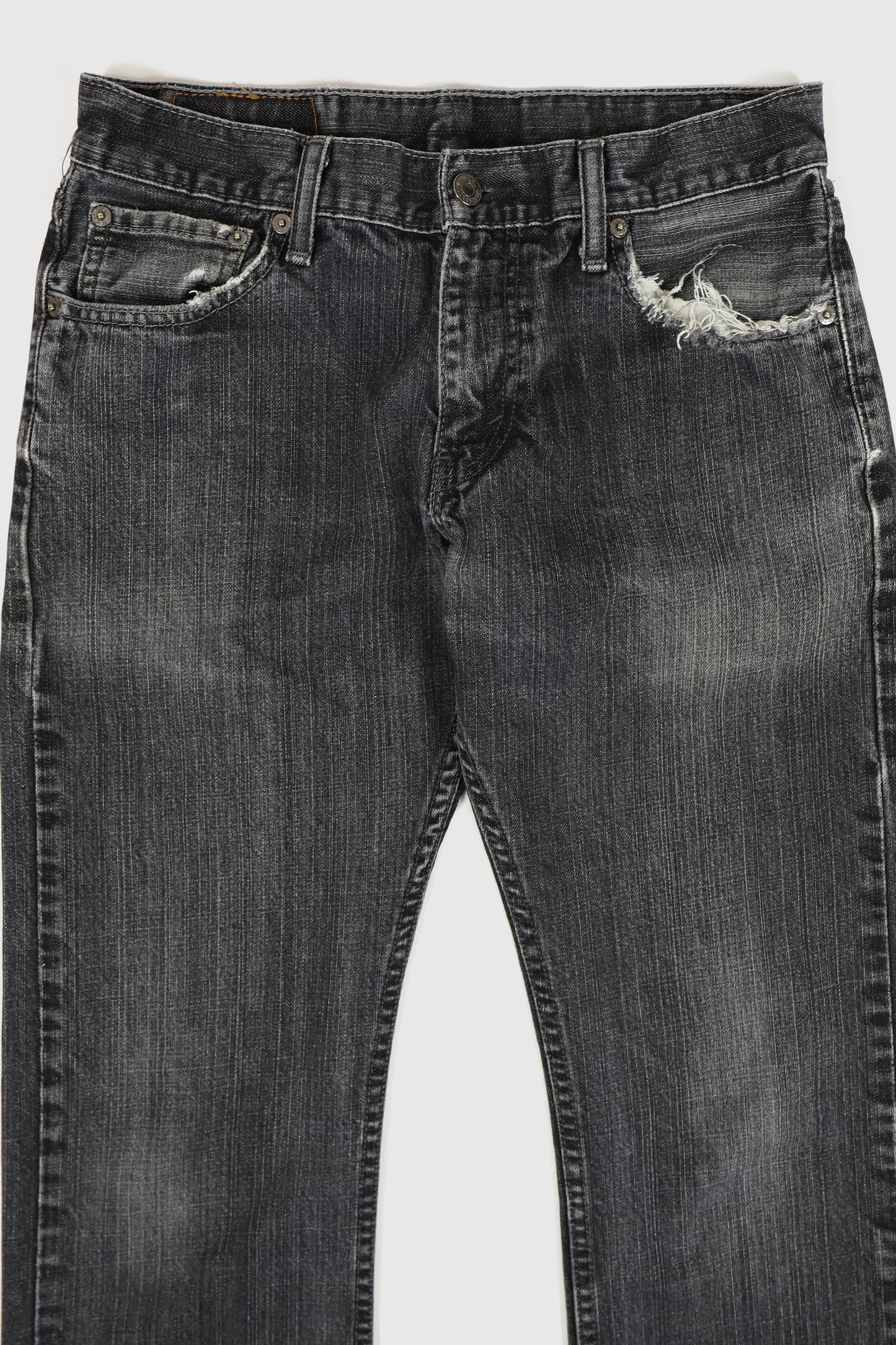 Vintage Frayed Levi's 514 Jeans Image 2