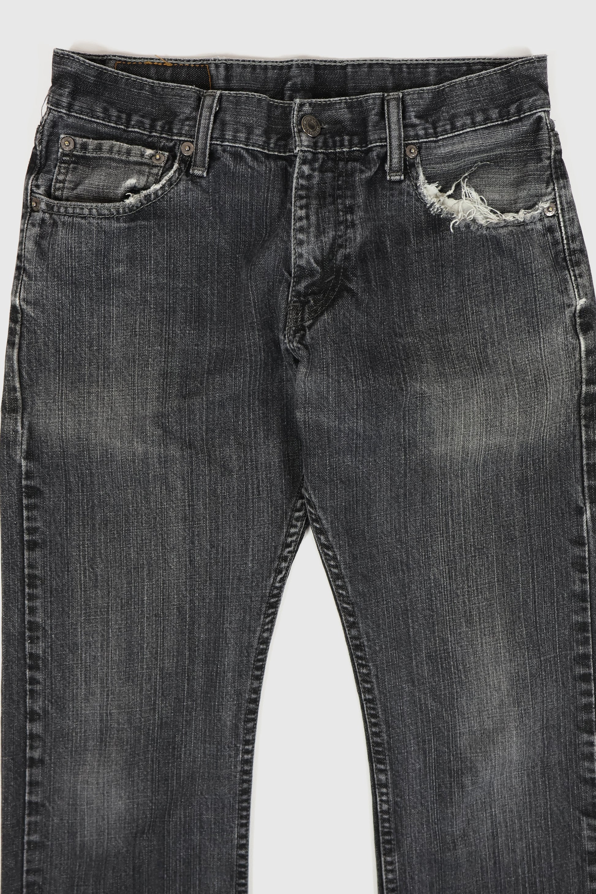 Vintage Frayed Levi's 514 Jeans Image 2