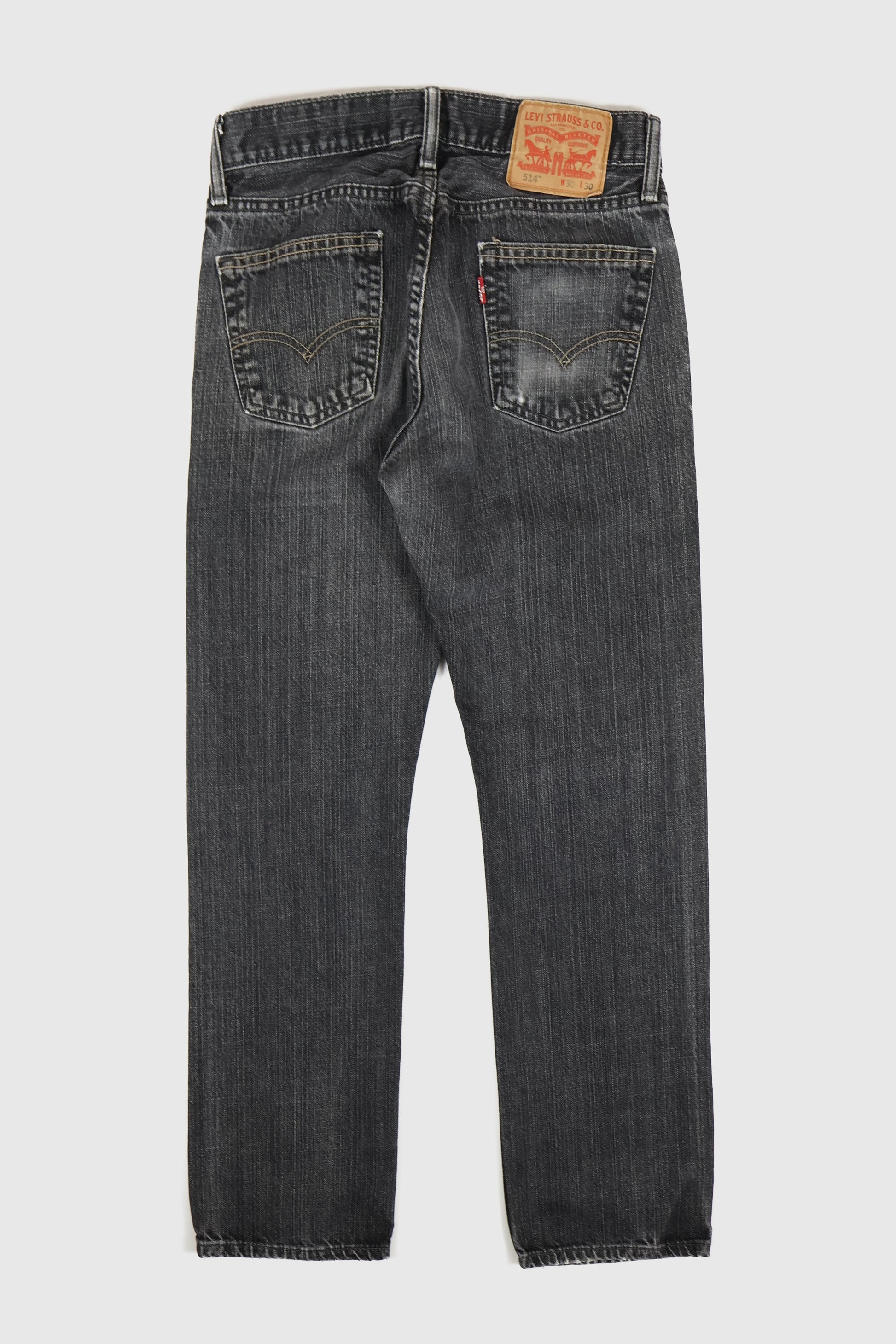 Vintage Frayed Levi's 514 Jeans Image 1
