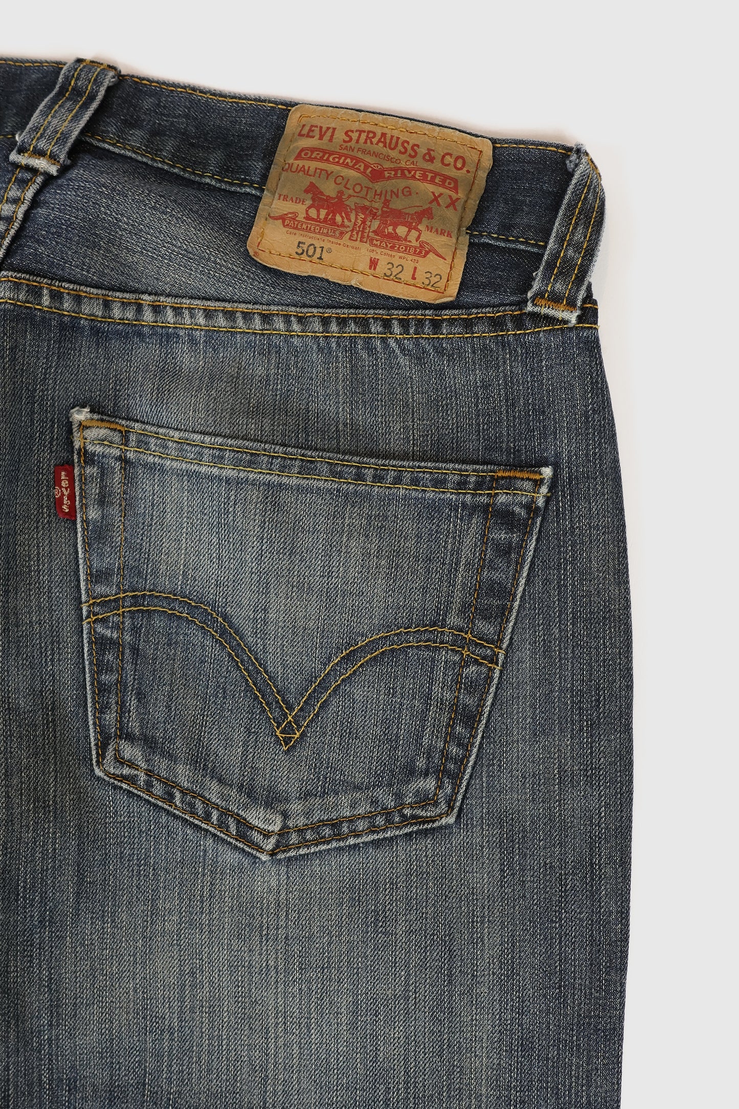 Vintage Levi's 501 Straight Fit Jeans Image 4
