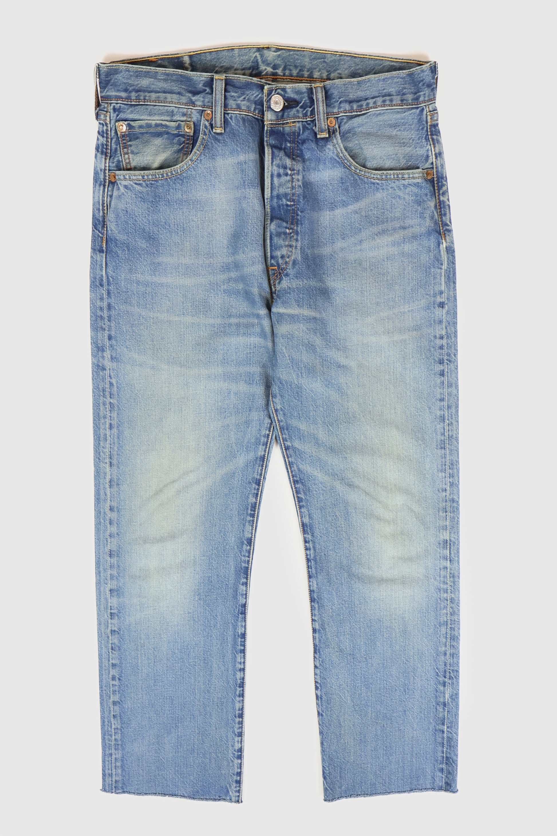 Vintage Levi's 501 Straight Fit Button-Fly Jeans Image 0