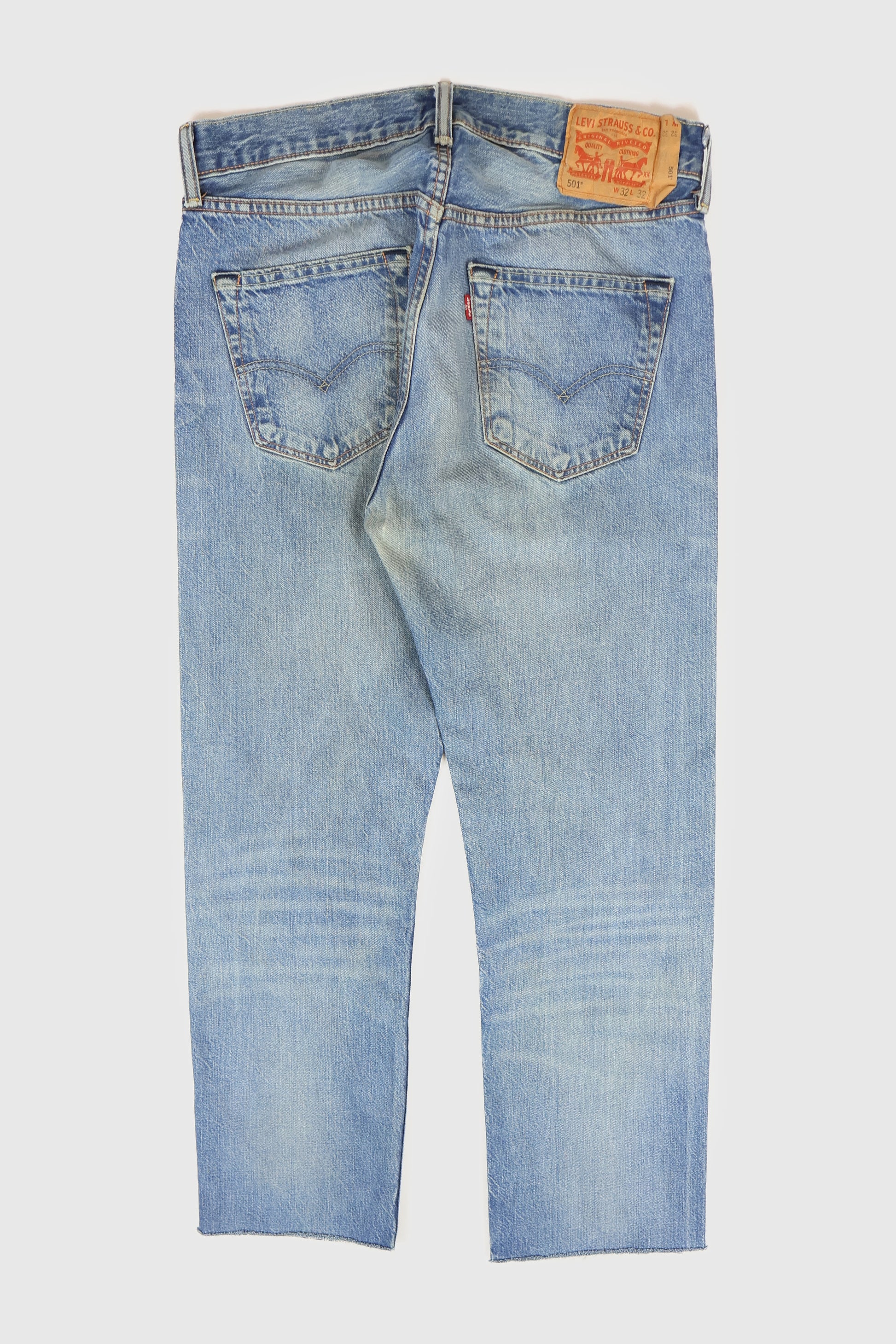 Vintage Levi's 501 Straight Fit Button-Fly Jeans Image 1