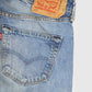 Vintage Levi's 501 Straight Fit Button-Fly Jeans Image 4
